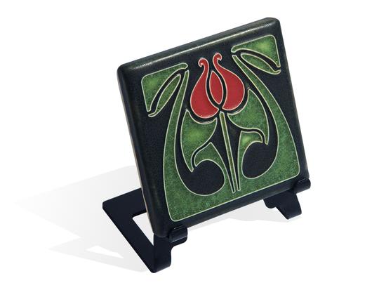 Tulip Bud Red Tile