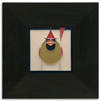 Female Cardinal Tile - 4x4