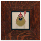 Female Cardinal Tile - 4x4