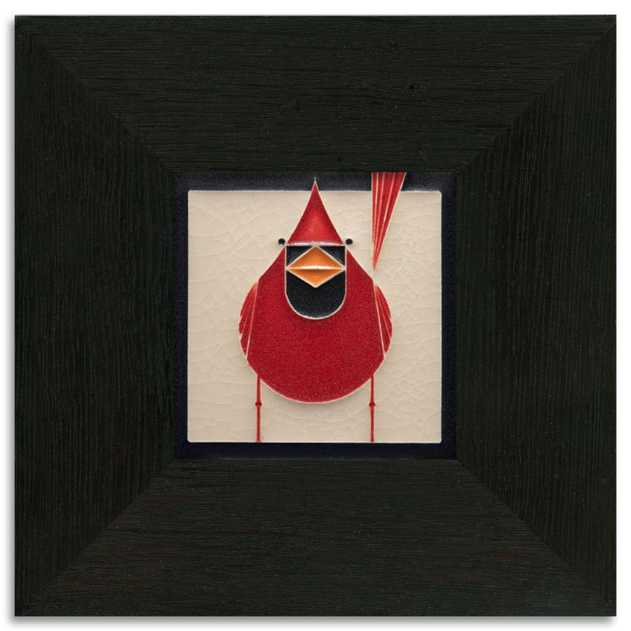 Cardinal Red Tile - 4x4