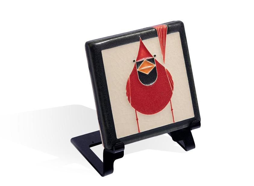 Cardinal Red Tile - 4x4