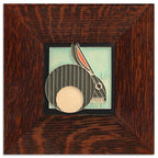 Hare Blue Tile - 4x4