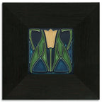 Blue Lotus Tile - 4x4