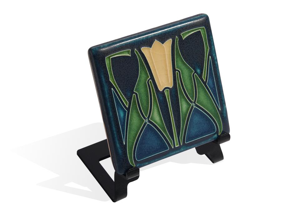 Blue Lotus Tile - 4x4