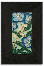 Starry Flowers Blue Tile - 4x8