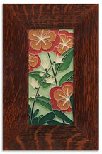 Starry Flowers Green Tile - 4x8