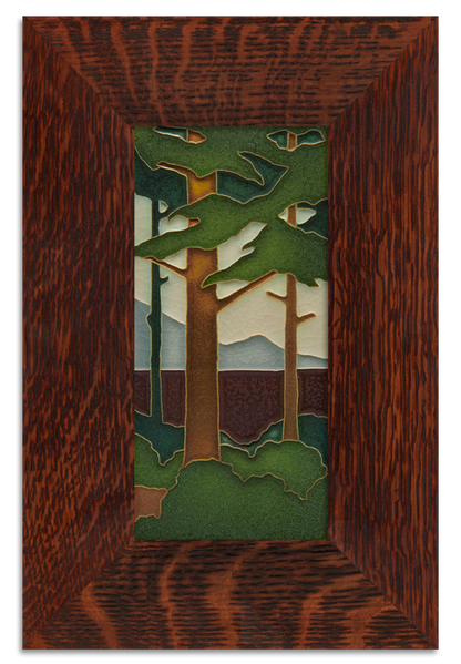 Pine Landscape Spring Vertical Tile - 4x8