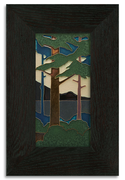 Pine Landscape Summer Vertical Tile - 4x8