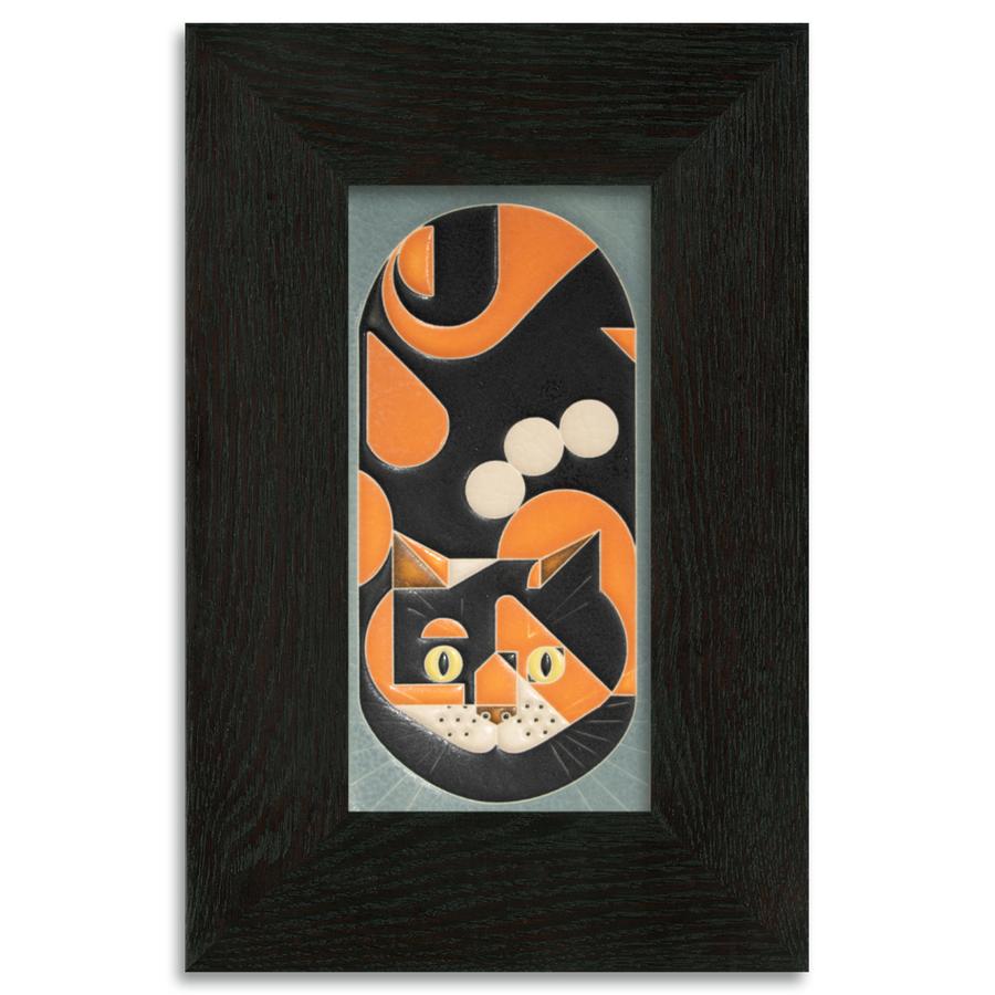 Calico Cat Storm Blue Tile - 4x8