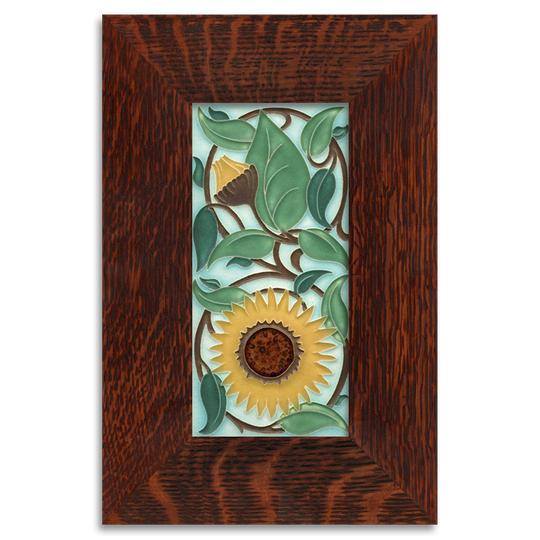 Sunflower Tile - Light Blue