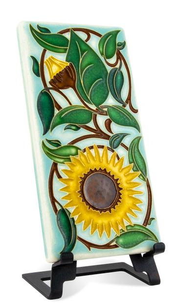 Sunflower Tile - Light Blue