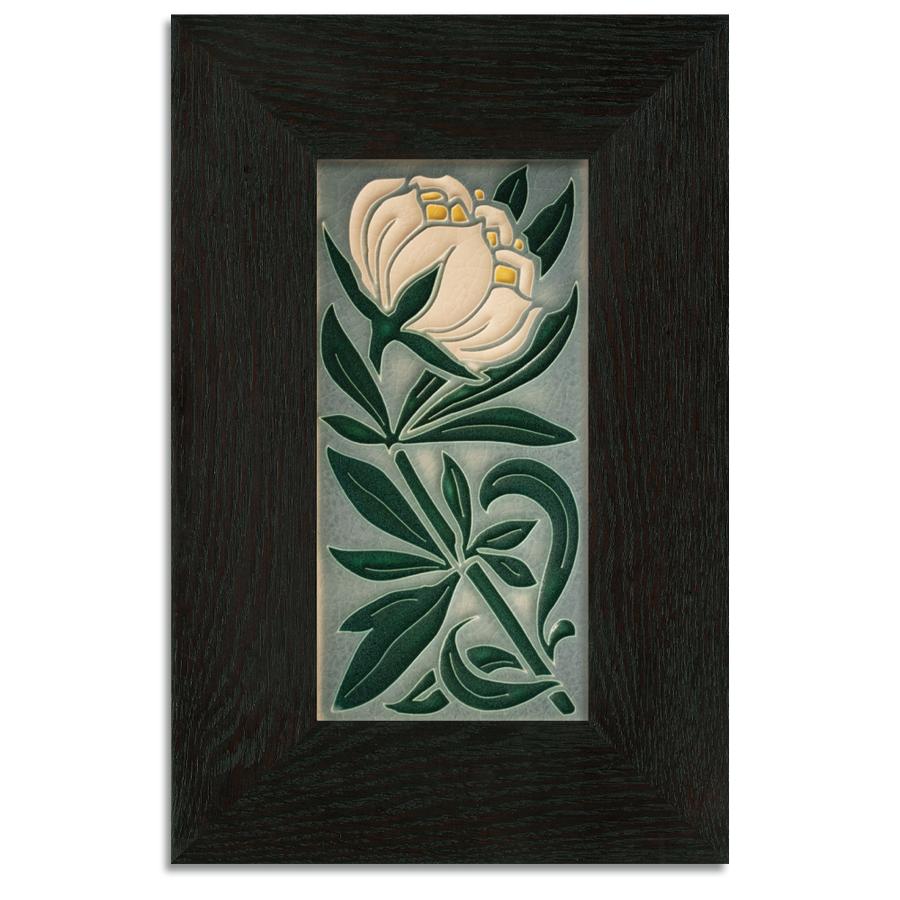 Peony Grey Blue Tile - 4x8