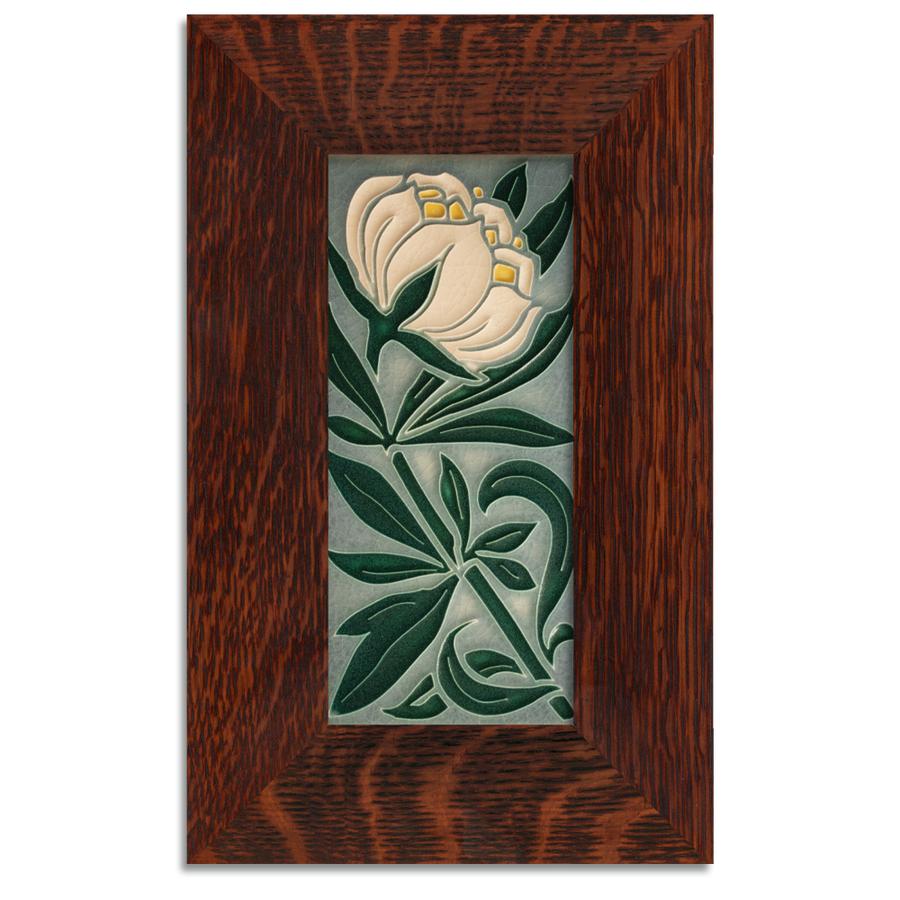 Peony Grey Blue Tile - 4x8