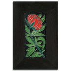 Peony Red Tile - 4x8