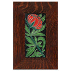 Peony Red Tile - 4x8