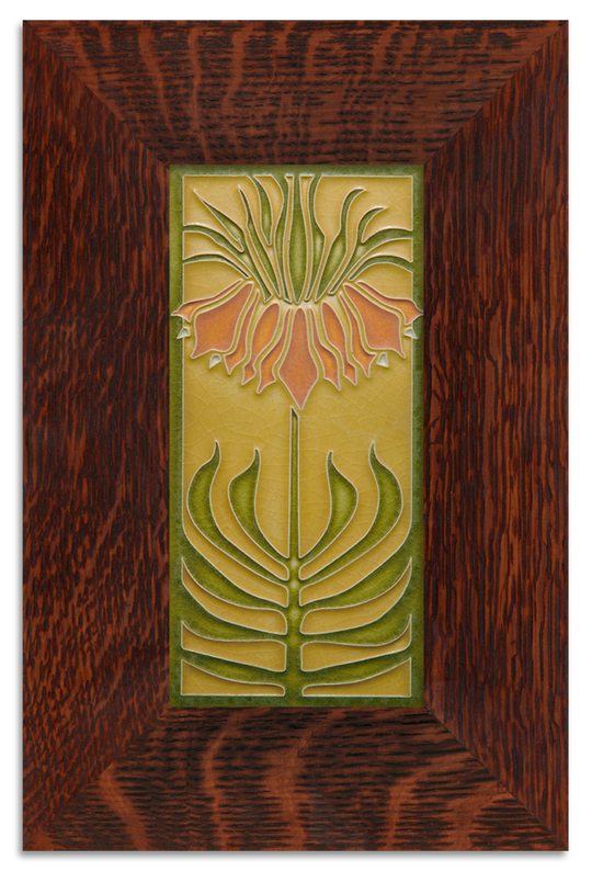 Persian Lily Golden Tile - 4x8