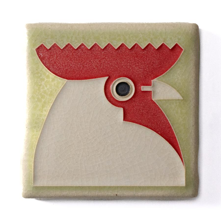 Rooster Tile- 4x4