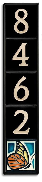 Motawi 4x4 House Number Frame
