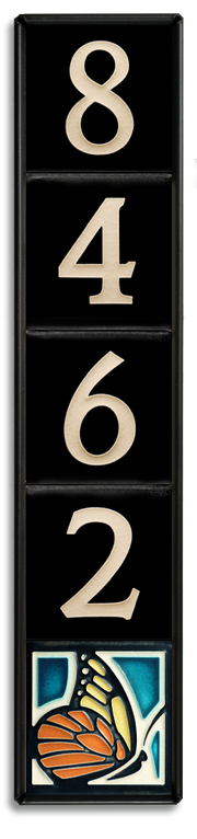 Motawi 4x4 House Number Frame