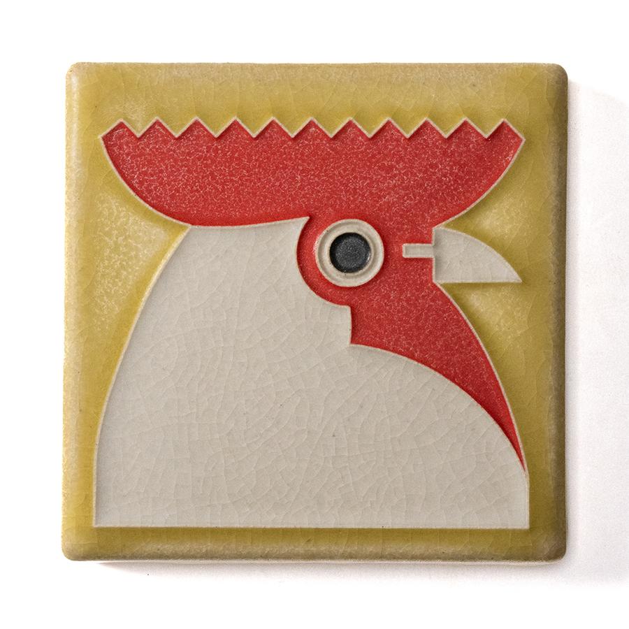 Rooster Tile- 4x4