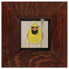 Yellow Cardinal Tile - 4x4