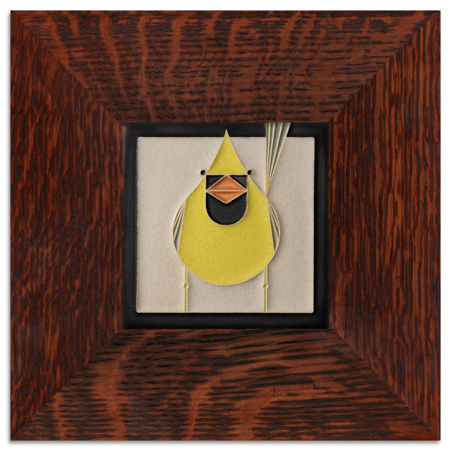 Yellow Cardinal Tile - 4x4