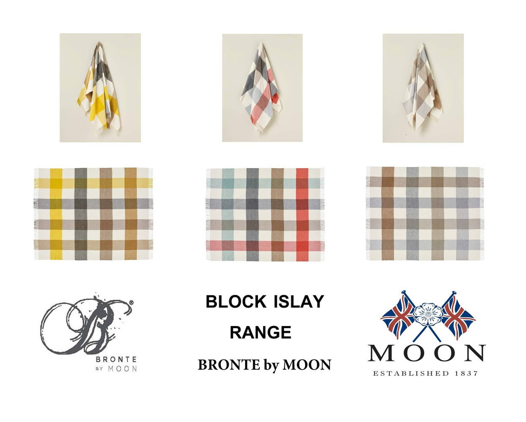 Block Islay Range  Merino Lambswool Throw