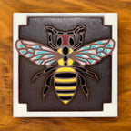 Bee Art Tile Trivet-6x6
