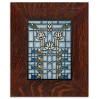 Waterlilies Light Blue Tile - 6x8