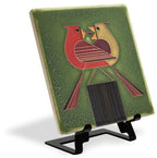 Redbird Romance Tile - 6x6