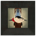 Upside Downside Bird Tile - 6x6