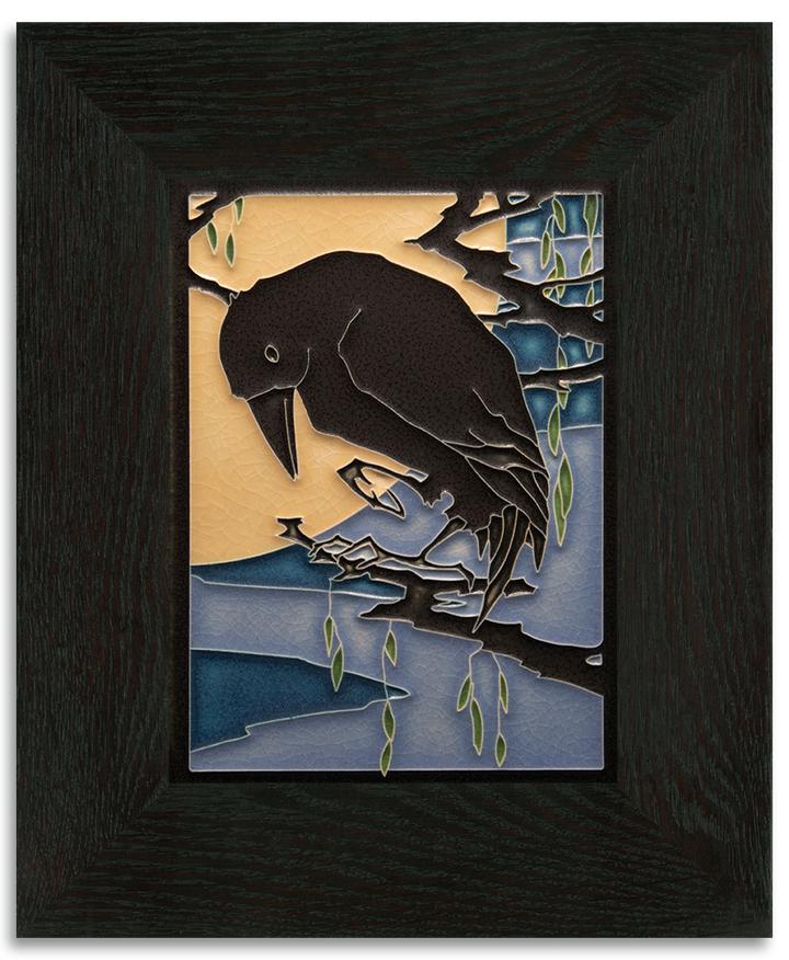 Raven Midnight Tile - 6x8