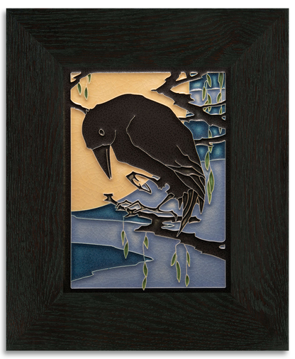 Raven Midnight Tile - 6x8