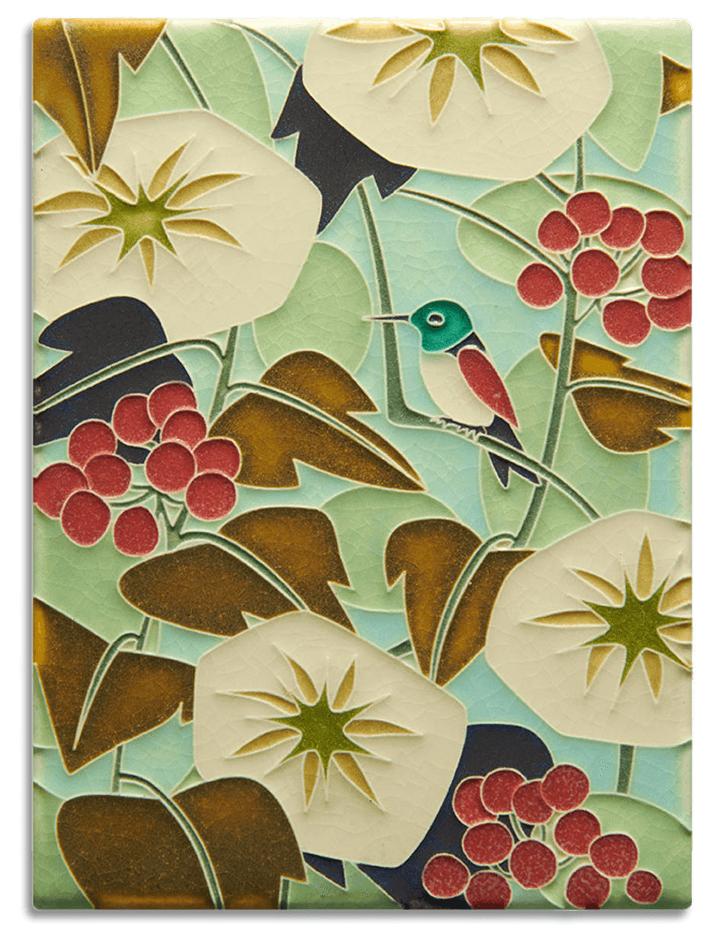 Hummingbird Tile - 6x8