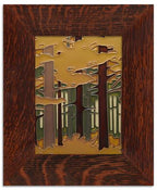 Woodland Pine Autumn Tile - 6x8