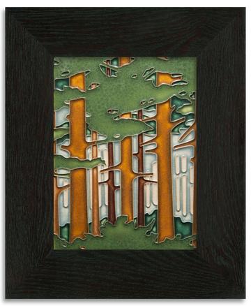 Woodland Pine Green Tile - 6x8