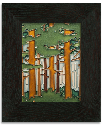 Woodland Pine Green Tile - 6x8