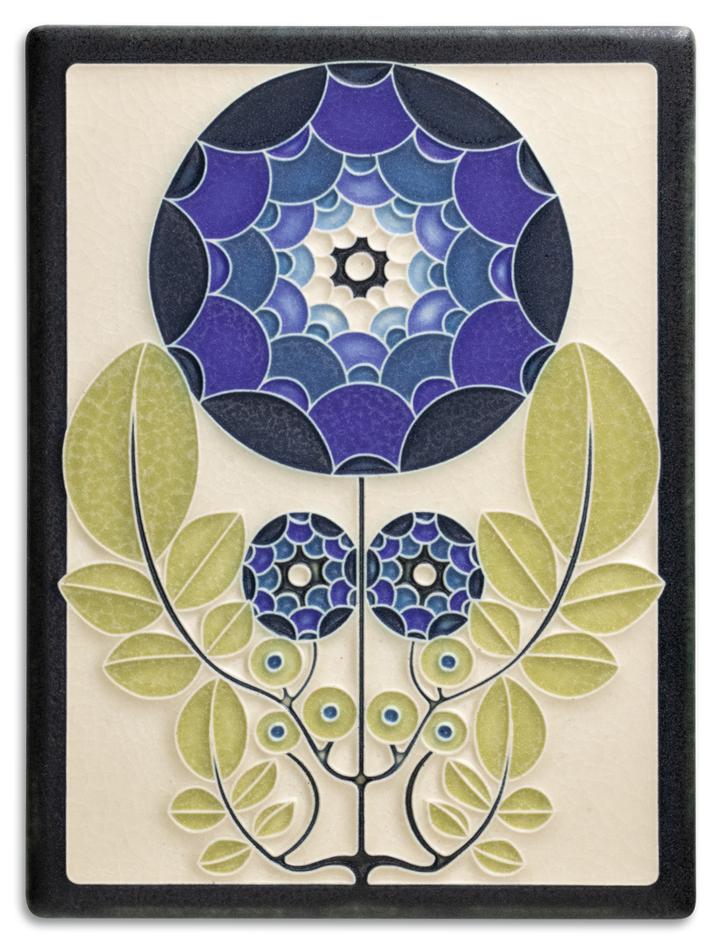 Dahlia Tile - 6x8