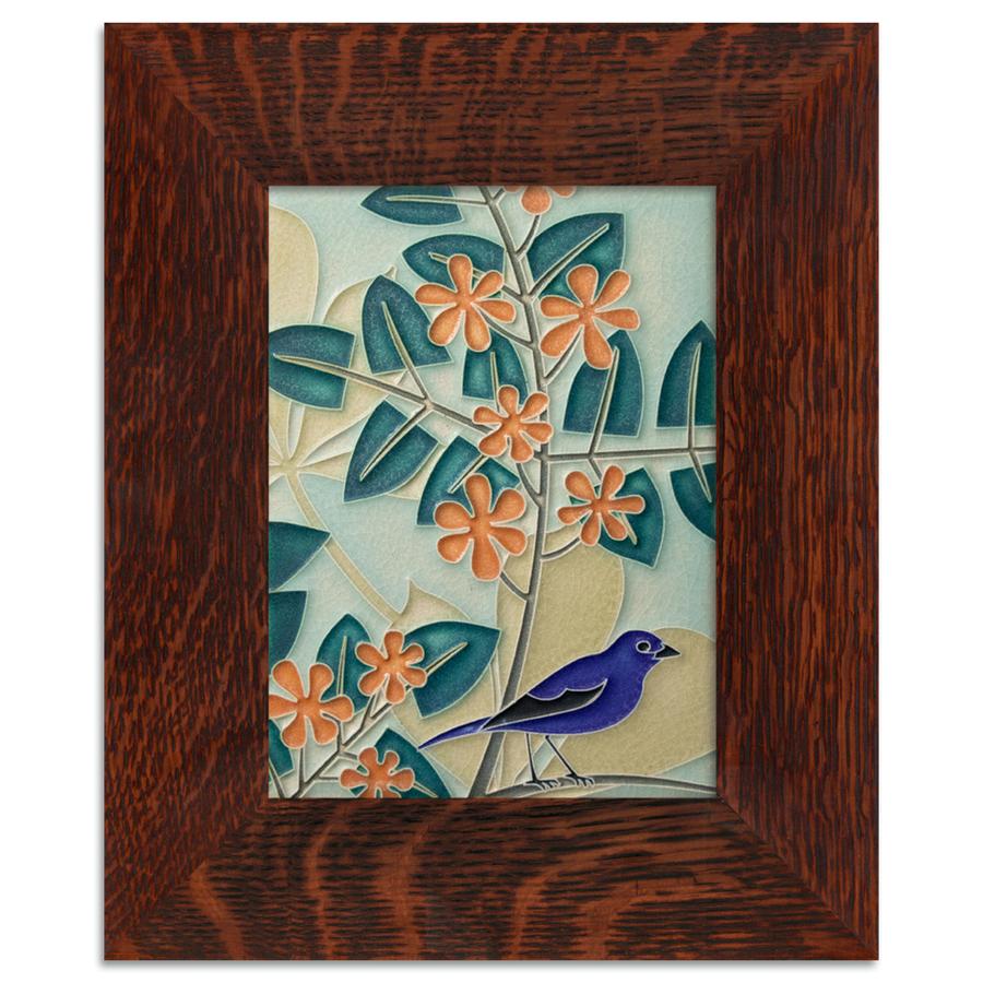 Bluebird Orange Tile - 6x8