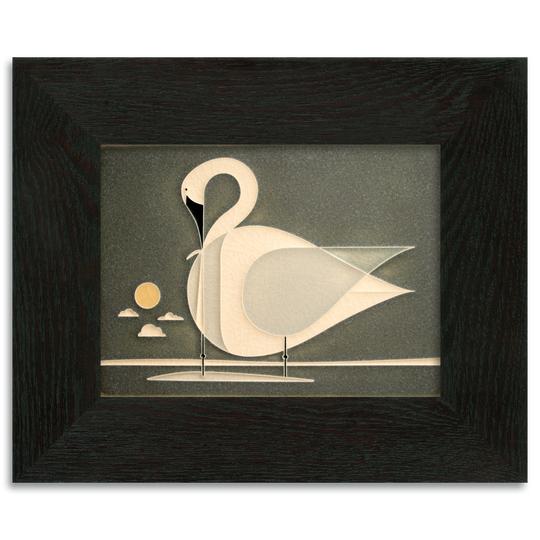 Trumpeter Swan Tile - 6x8