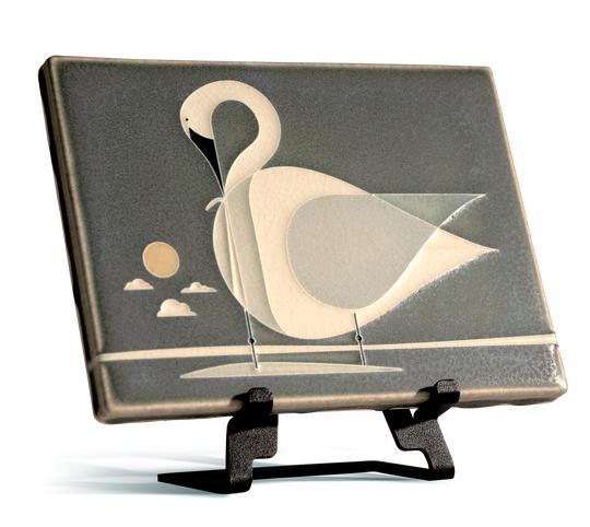 Trumpeter Swan Tile - 6x8