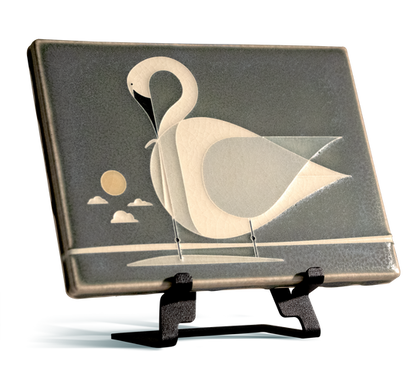 Trumpeter Swan Tile - 6x8