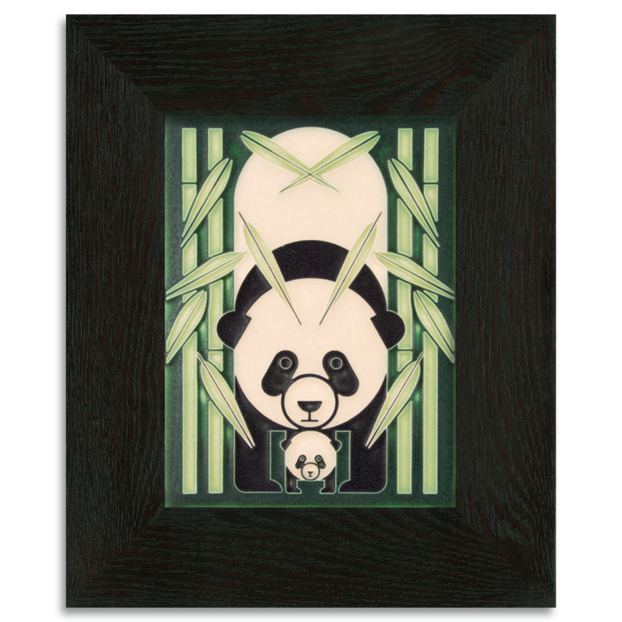 Panda Panda Green Tile - 6x8