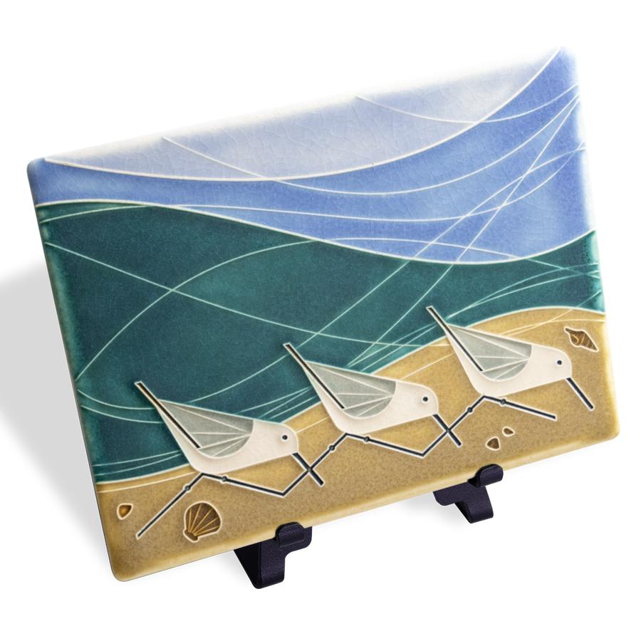Beach Birds Tile - 6x8