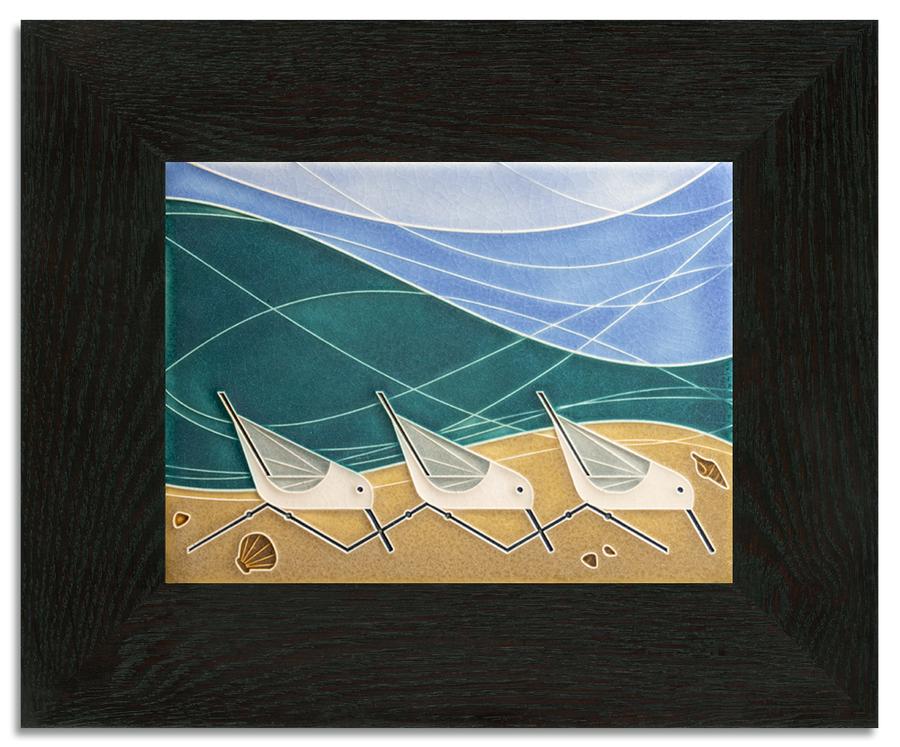 Beach Birds Tile - 6x8