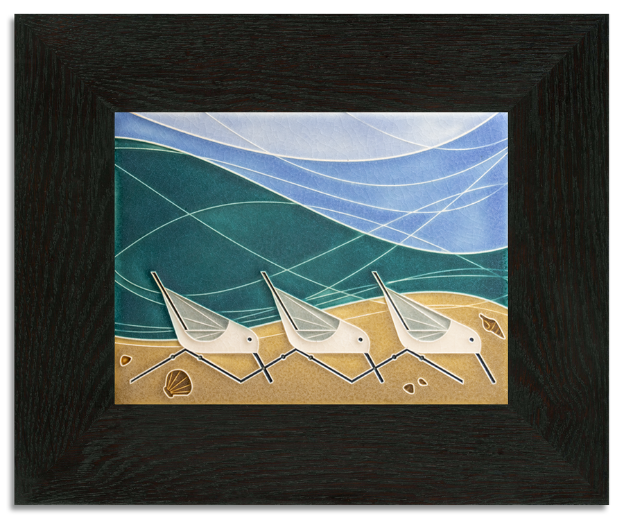 Beach Birds Tile - 6x8