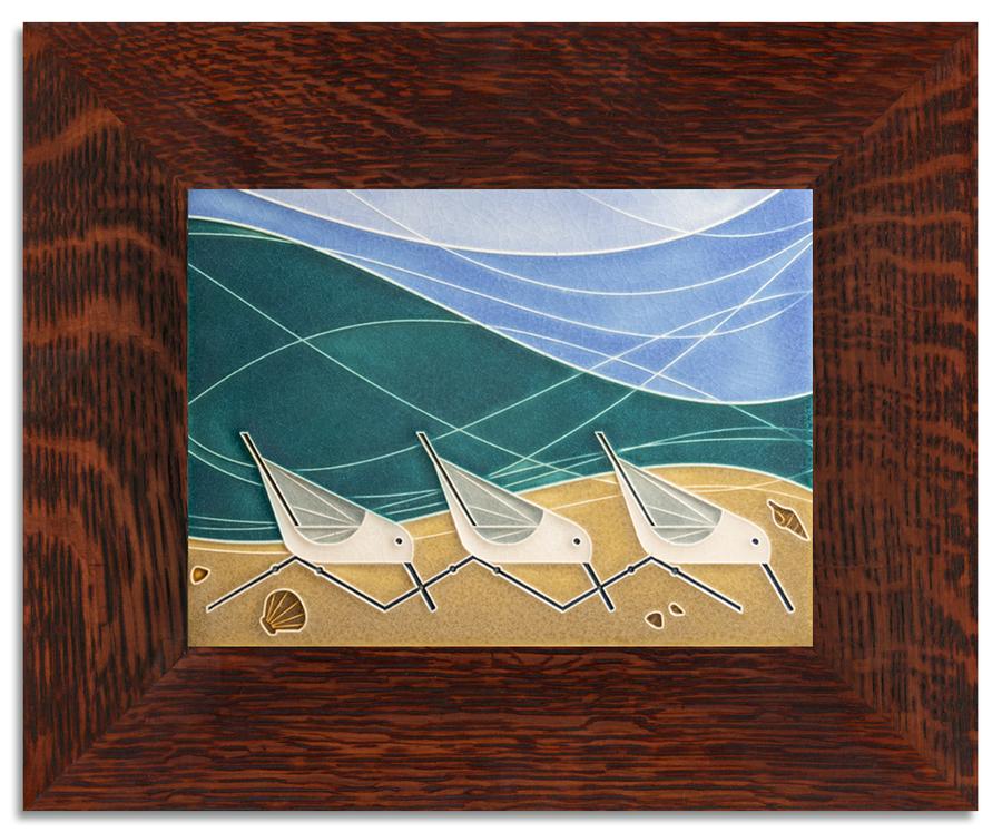 Beach Birds Tile - 6x8