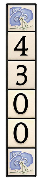 Motawi 4x4 House Number Frame