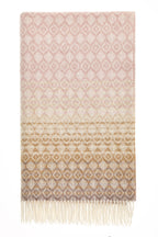 Ombre Diamond Range  Merino Lambswool Throw
