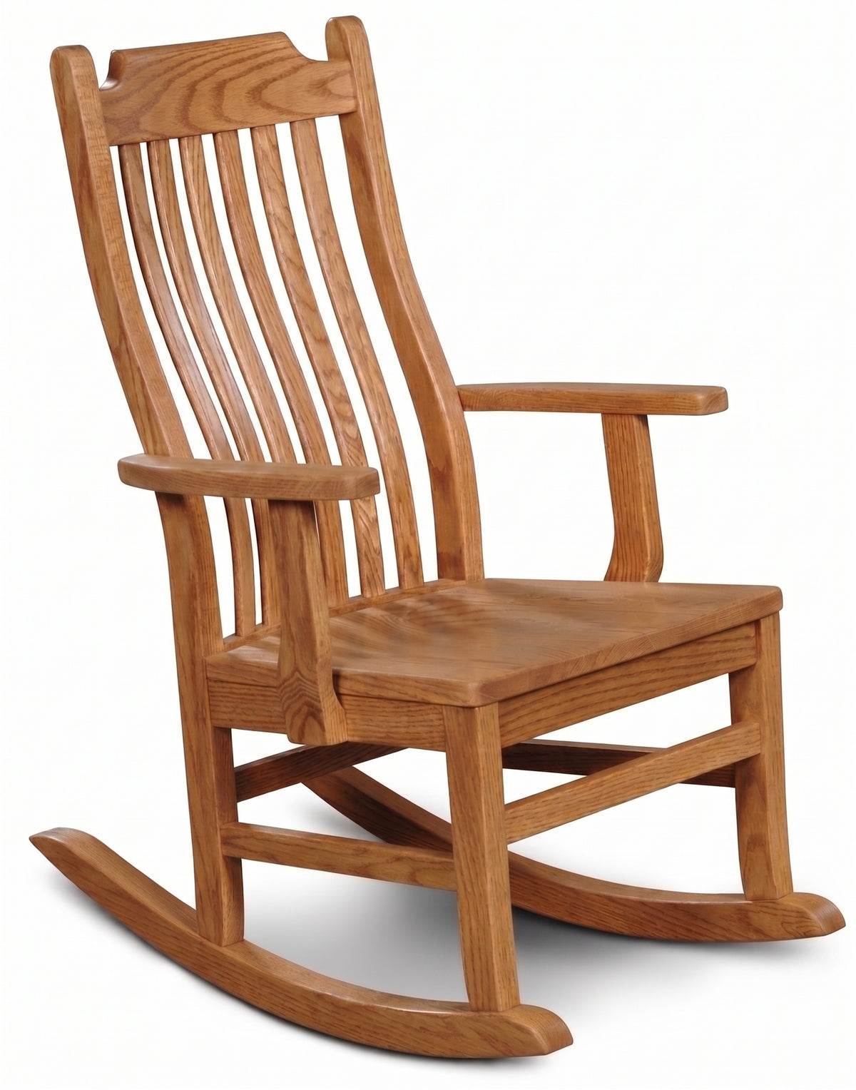 Mission Spindle Wooden Rocker